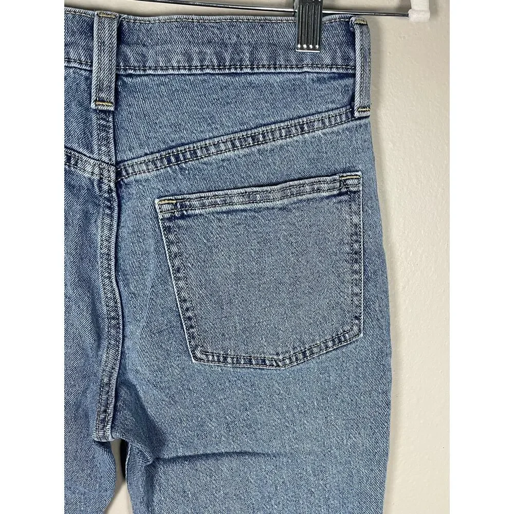 Girls Old Navy Light Wash Butterfly Jeans Sz 16